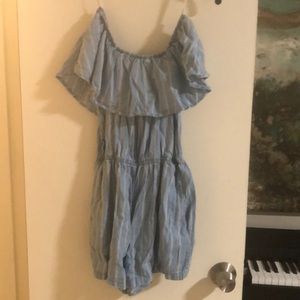 Off the shoulder romper
